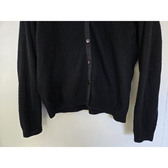 Vintage Gap Sweater Mens Cardigan L Y2K 100% Wool Button Knit Office Casual - Picture 3 of 7